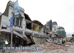 زلزال مدمر يضرب نيوزيلندا بقوة 3ر6 درجة على مقياس ريختر