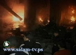 إصابة مواطنين إثنين في إنفجار إسطوانة غاز بخانيونس جنوب قطاع غزة