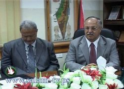 وزير الحكم المحلي خالد القواسمي يثني على اداء بلديات طولكرم وبلداتها