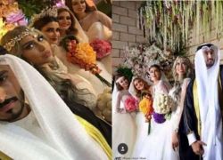 شاهد الفيديو : أول رد فعل من زوجة الكويتي المتزوج بـ أربع فتيات