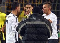 رونالدو هو سبب اقتحام المشجع الالماني للملعب في مباراة دورتموند