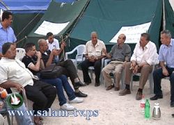 اعتصام تضامني مع الاسرى المضربين عن الطعام في سجون الاحتلال