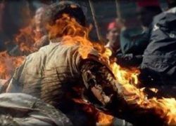 بائع صحف مصري يقدم على حرق نفسه في الإسماعيلية