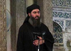 سلاح الجو العراقي يقصف موكب البغدادي