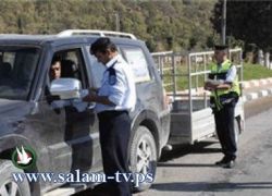 اصابتان على مفرق بلعا شرق طولكرم نتيحة انزلاق مركبة
