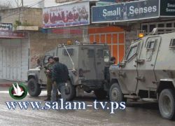 شاهد الفيديو و الصور:قوات الاحتلال تقتحم مدينة طولكرم