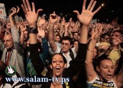تظاهرة في تل أبيب احتجاجا على رفع أسعار الوقود والكهرباء