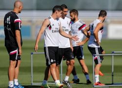 دي ماريا وكروس وجيمس في قائمة الريال للسوبر الأوروبي