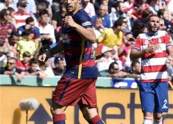 برشلونة يتوج بطلاً للدوري الإسباني بفوزه على غرناطة
