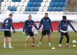 غاريث بيل يعود لتدريبات ريال مدريد