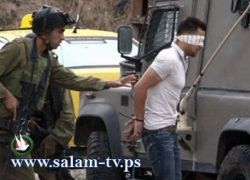 قوات الاحتلال تعتقل أربعه مواطنين من بيتا وقبلان جنوب نابلس