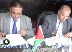 خضوري وسلطة المياه توقعان اتفاقية عمل مشترك بقيمة 100,000 دولار