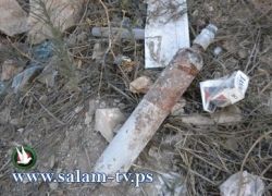 طولكرم - محاضرة حول مخاطر الأجسام المشبوهة لطلبة التدريب المهني