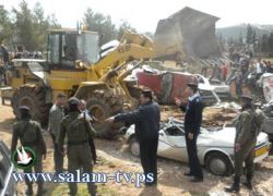 شرطة نابلس والاجهزة الامنية تتلفان 166 مركبة غير قانونية