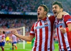 برشلونه يودع دوري الابطال بعد خسارته امام الاتلتيكو بهدف