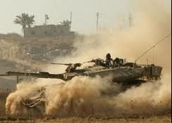 مدفعيه الاحتلال تطلق عدة قذائف وسط قطاع غزة