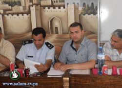 توزيع المناصب الادارية الجديدة لنقابة اصحاب مكاتب التكسي في محافظة طولكرم