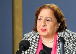 وزيرة الصحة : لا توصيات بتمديد حالة الطوارئ في فلسطين