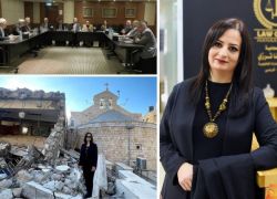 المحامية هناء ترزي...المرأة الوحيدة في لجنة إدارة غزة