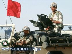 مصرع جندي مصري دهسته مدرعة على حدود غزة