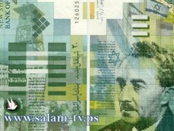 العملات: دولار 3.76- يورو 4.96- د.اردني 5.30- ج.مصري 0.63 شيقل