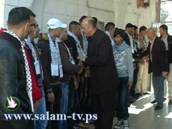 حركة فتح في طولكرم تنظم حفل استقبال للاسرى المحررين