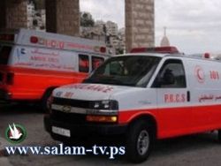 اصابة 3 من الدفاع المدني في حادث طرق والتحذير من خطر التزحلق