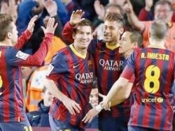 برشلونة يكتسح سلتافيغو بثلاثية