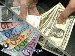 دولار 3.74- يورو 4.90- د.اردني 5.27- ج.مصري 0.61 شيقل