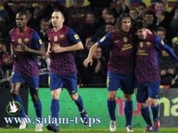 شاهد الاهداف :ميسي يقود برشلونة للتغلب على فالنسيا في لقاء القمة