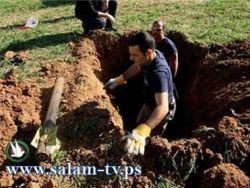 سقوط صاروخ على منطقة ساحل عسقلان