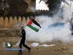 اصابات بالاختناق في عراق بورين بمحافظة نابلس