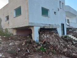 جيش الاحتلال يدمر منزل الاسير عبد الله مساد في كفرذان غرب جنين