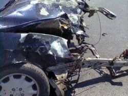 اصابات في حادث سير بين شاحنة وسيارة قرب جبع بجنين - شاهد الصور