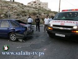 9 إصابات في حادث سير شرق طولكرم