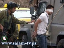 قوات الاحتلال تعتقل أربعه مواطنين من بيتا وقبلان جنوب نابلس
