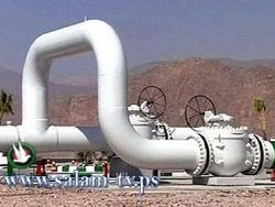 تفجير خط الغاز الدولي جنوب مدينة العريش المصرية