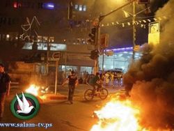 التخريب يمتد الى الشوارع - حتى وادي النار هبت فيه النار