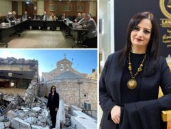 المحامية هناء ترزي...المرأة الوحيدة في لجنة إدارة غزة